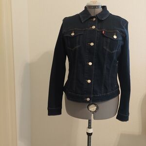 Levi's Trucker Dark Blue Denim Jacket